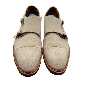 Gordon Rush Light Tan‎ Monk Strap Oxfords